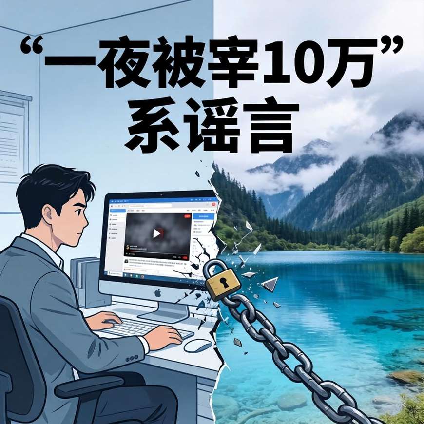 近日,关于“在九寨沟一夜被宰10万”的虚假视频事件引发广泛关注。这一事件不仅对公众信任造成冲击,也为工业安全领域带来了深刻的启示。本文将从事件解读、用户关切和延伸影响三个角度,分析该事件对永捷科安工业安全行业的具体影响,探讨如何构建更完善的安全防护体系。(图1) 在九寨沟一夜被宰10万 / 一夜被宰10万 / “在九寨沟一夜被宰10万”系谣言 / 近日 / 四川崇州男子陈某为博流量 / 编造在九寨沟“一夜被宰10万”的虚假视频