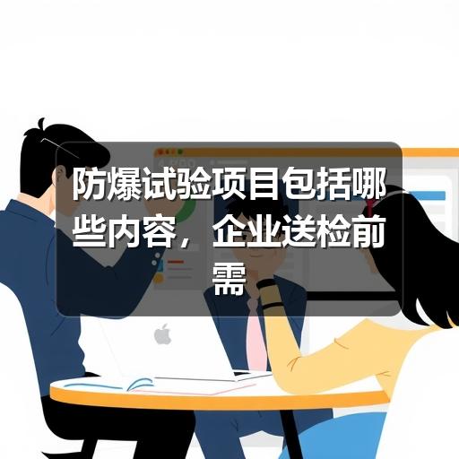 防爆试验项目包括哪些内容,企业送检前需要了解什么(图3) 防爆试验项目包括哪些内容,企业送检前需要了解什么