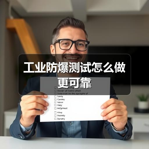 工业防爆测试怎么做更可靠 工业防爆测试怎么做更可靠