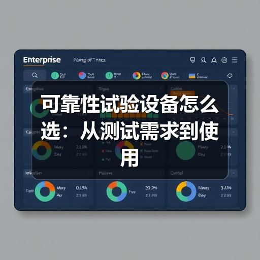 可靠性试验设备怎么选:从测试需求到使用维护的实用指南(图3) 可靠性试验设备怎么选:从测试需求到使用维护的实用指南