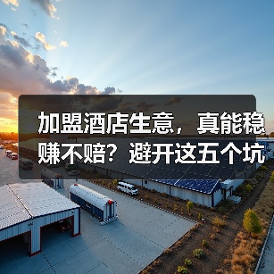 加盟酒店生意,真能稳赚不赔?避开这五个坑你才有机会(图1) 加盟酒店生意,真能稳赚不赔?避开这五个坑你才有机会(图1)
