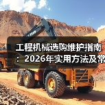 工程机械选购维护指南:2026年实用方法及常见问题解析(图4) 工程机械选购维护指南:2026年实用方法及常见问题解析(图4)