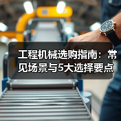 工程机械选购指南:常见场景与5大选择要点(图4) 工程机械选购指南:常见场景与5大选择要点(图4)