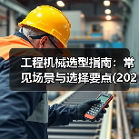 工程机械选型指南:常见场景与选择要点(2025版) 工程机械选型指南:常见场景与选择要点(2025版)