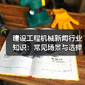 建设工程机械新闻行业知识：常见场景与选择要点（图3）
