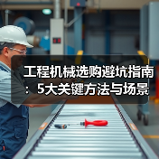 工程机械选购避坑指南:5大关键方法与场景解析(图2) 工程机械选购避坑指南:5大关键方法与场景解析(图2)